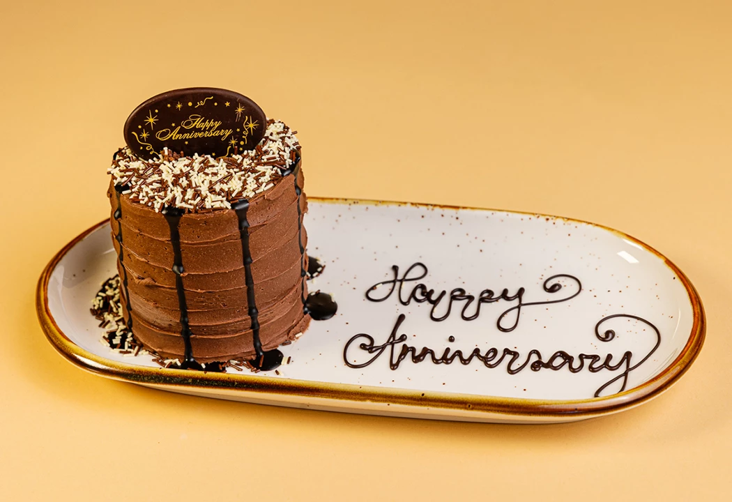 a chocolate cake on a plate