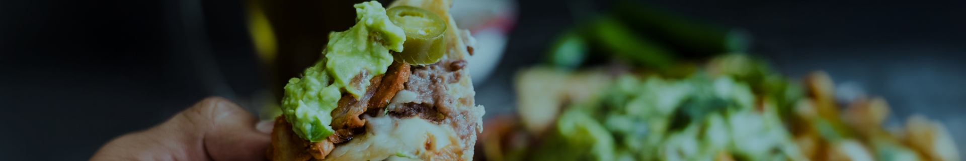 close up of food on a plate