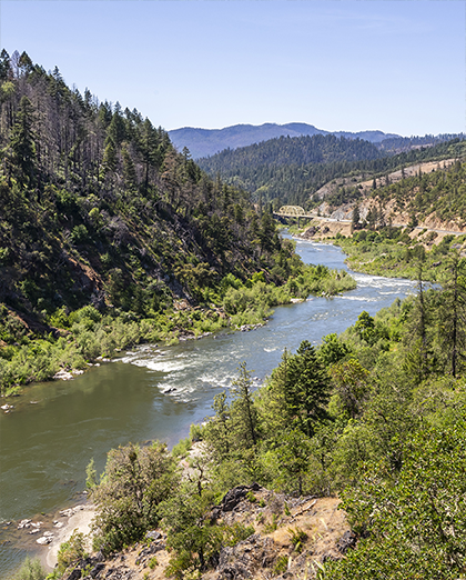 a river running through a valley