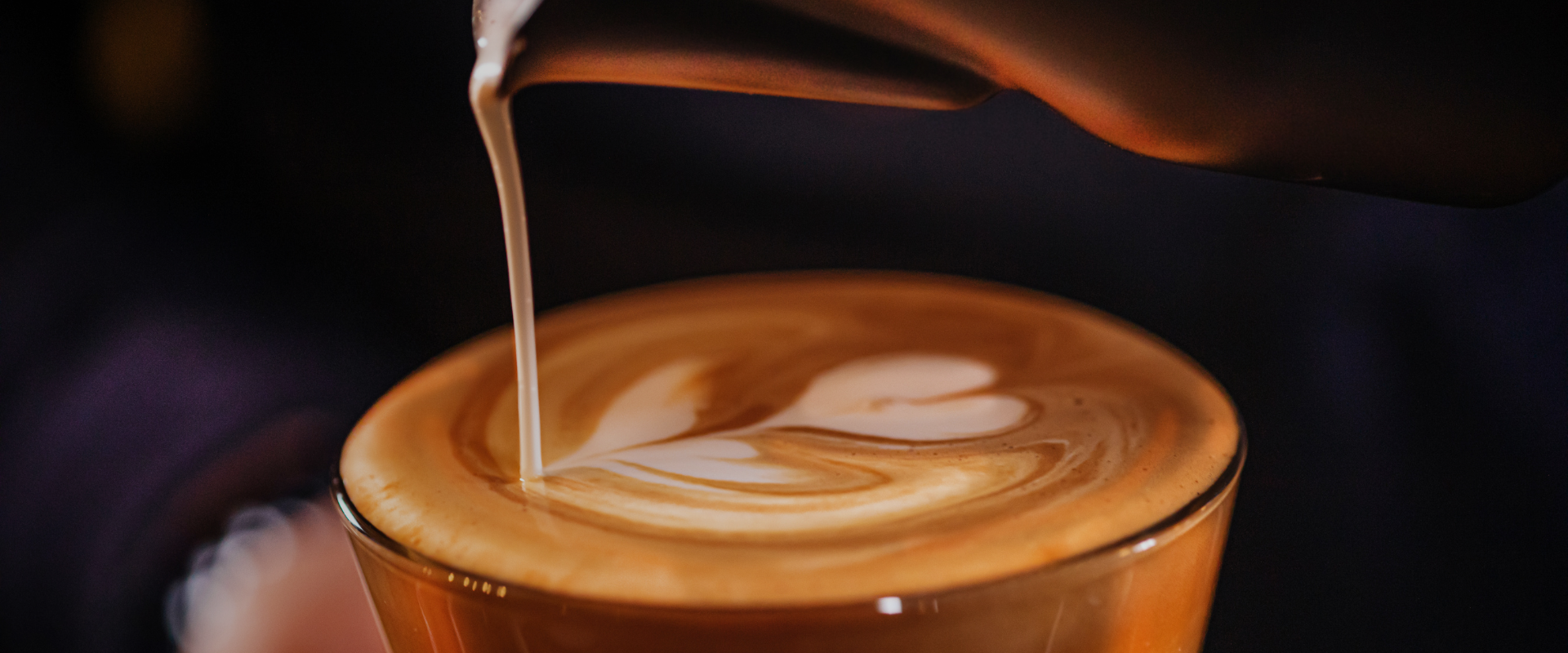 a close up of a cup of coffee
