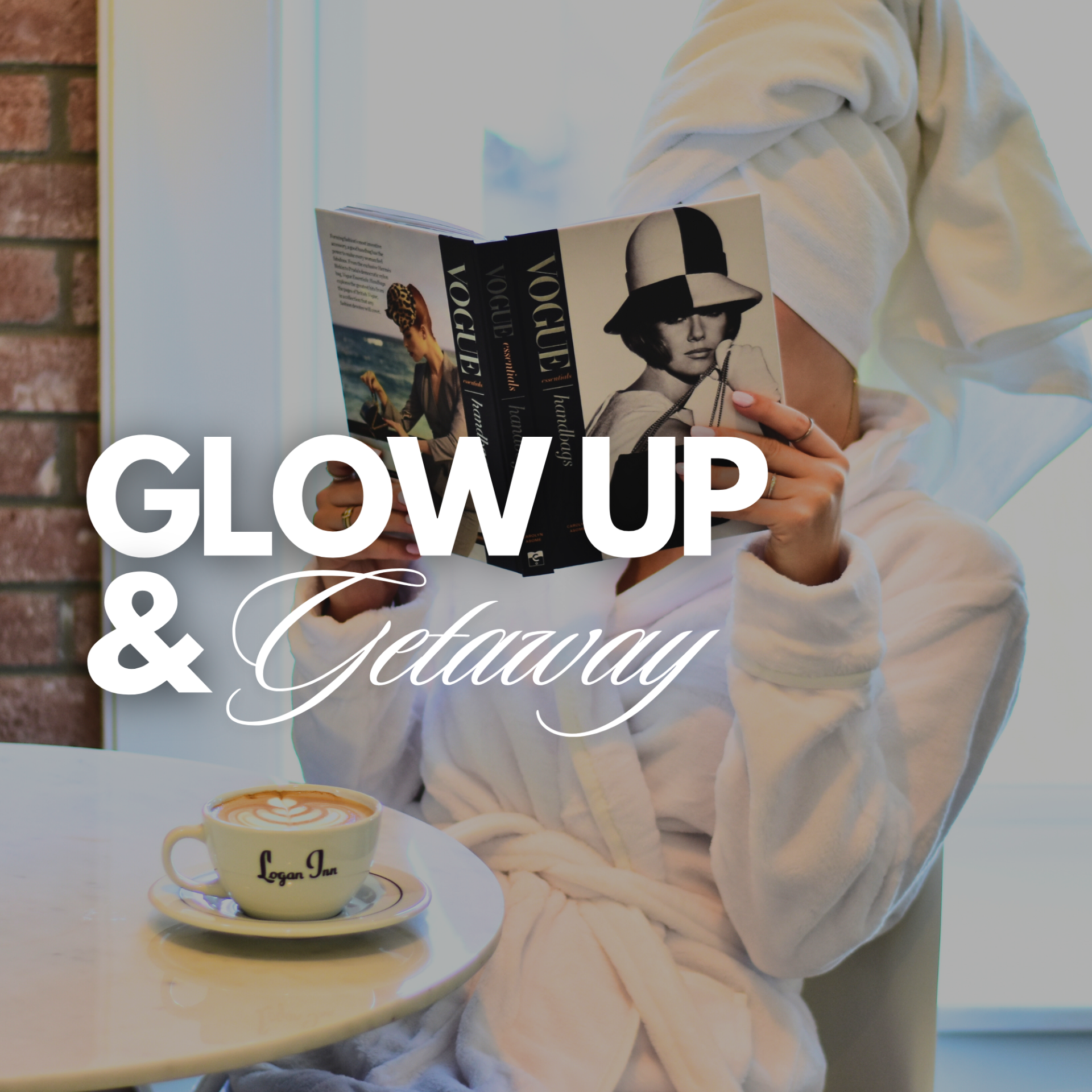 a person in a bathrobe holding a book