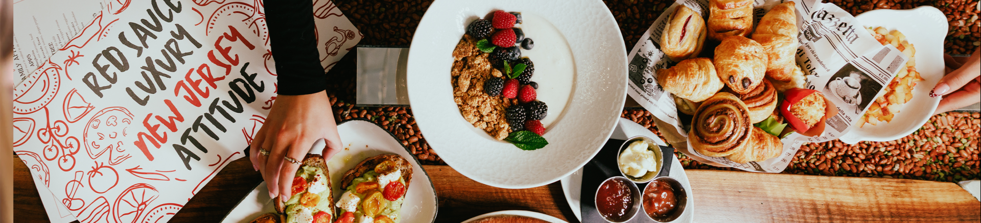 a bowl of cereal with berries and yogurt