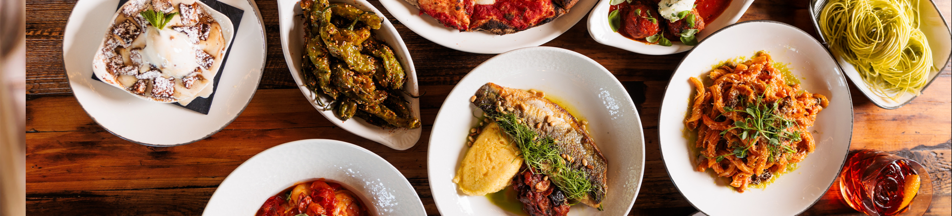 a plate of food on a table