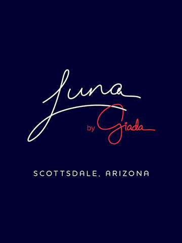 a logo with a blue background