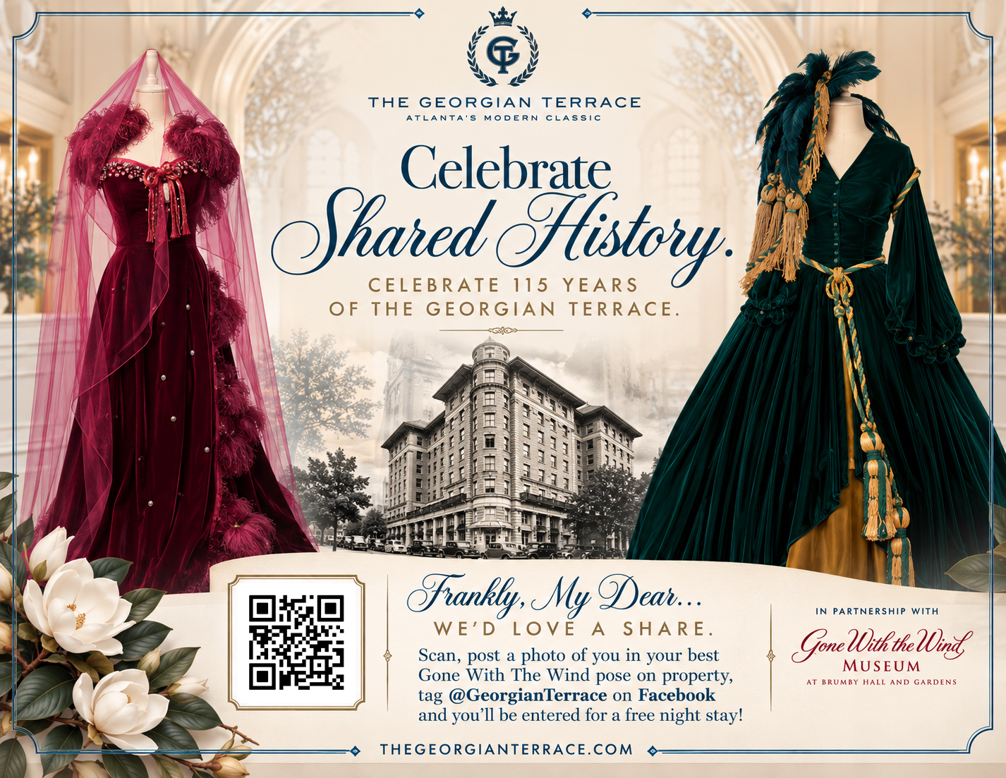 a poster of a dress