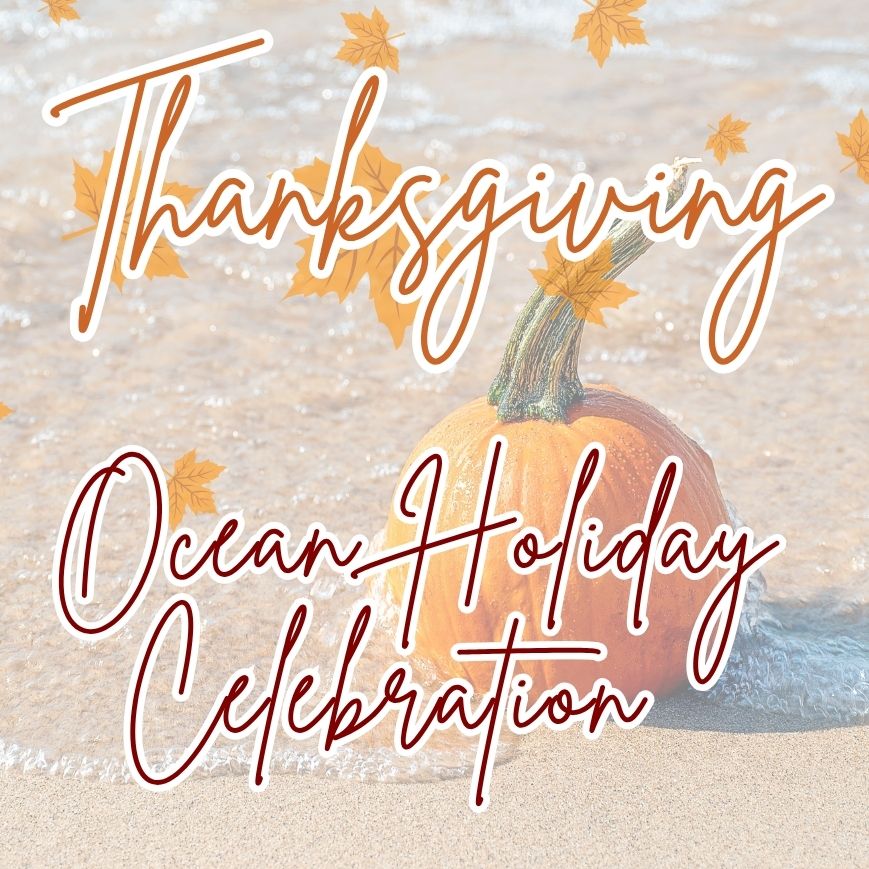 a pumpkin on the beach