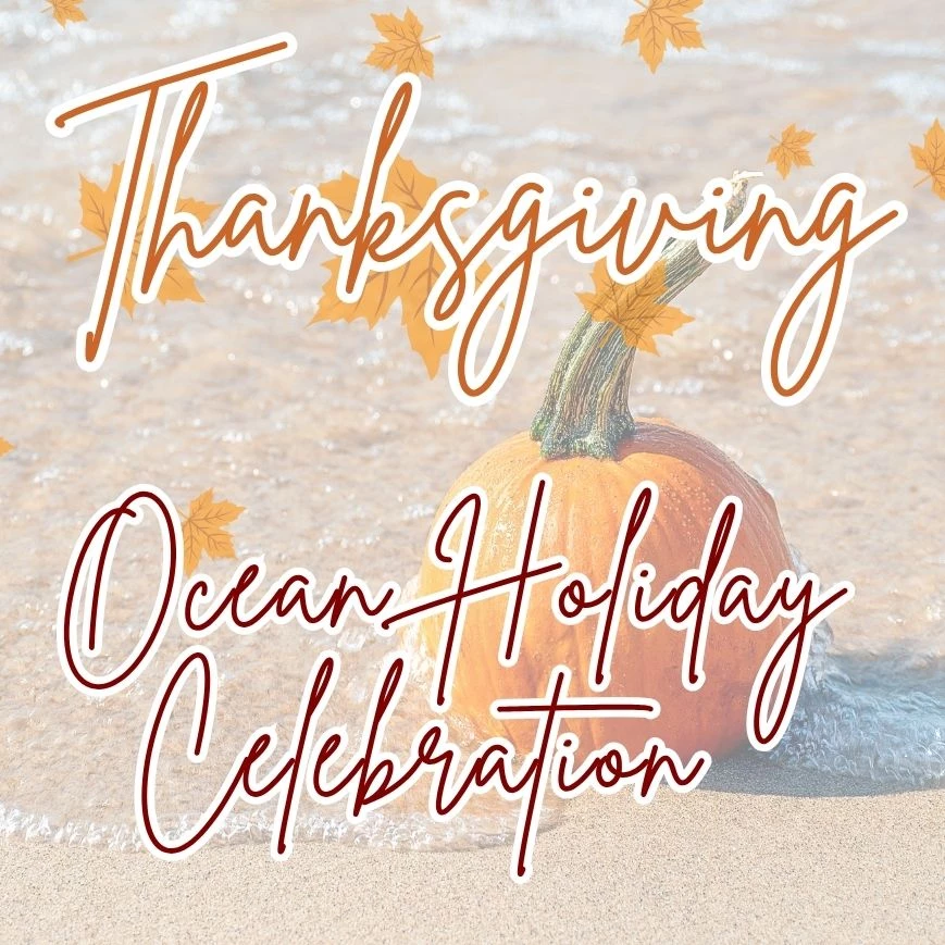 a pumpkin on the beach