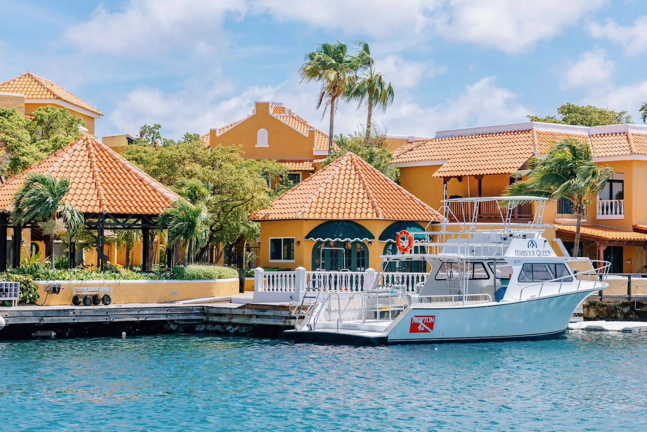 a boat on the water