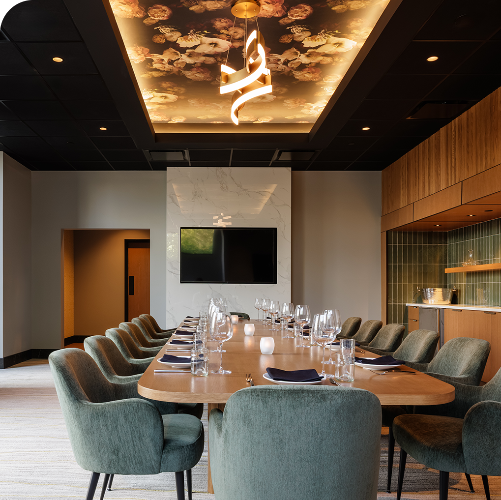 hiltonarlingtonrosslynthekey dining venuemenu weddings