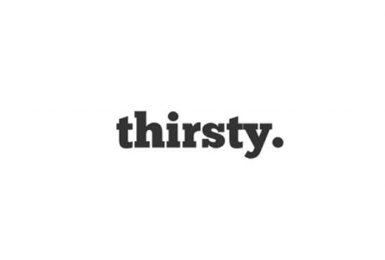 a black and white logo