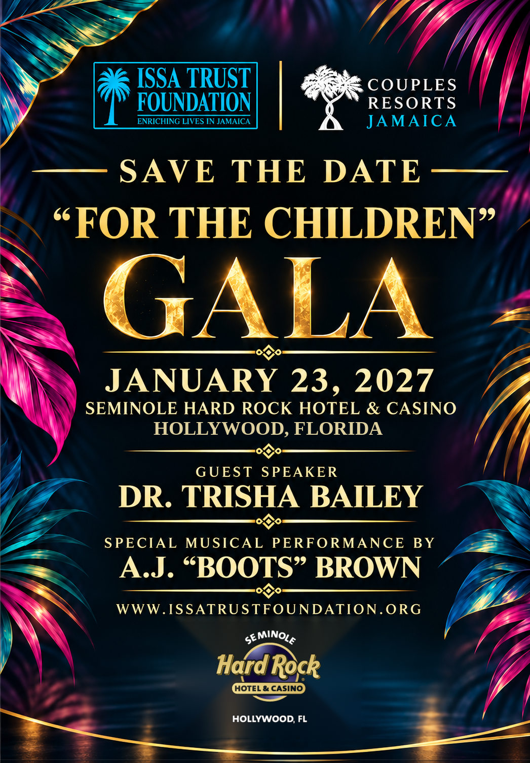 2027 For the Children - Save the Date