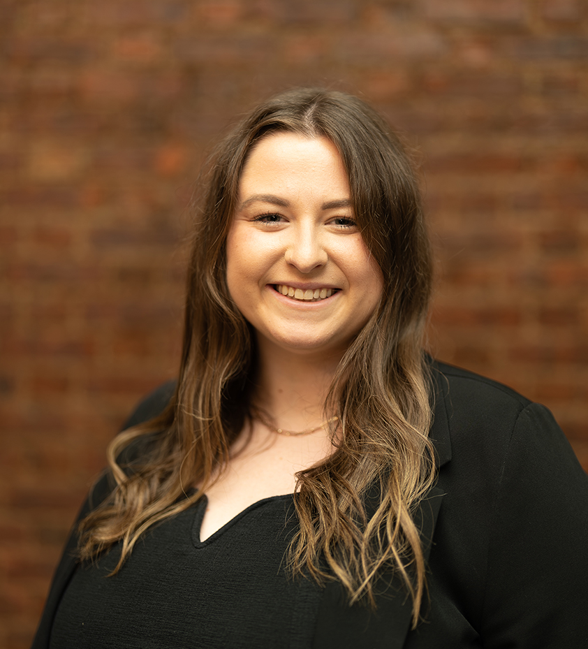 a woman smiling at camera