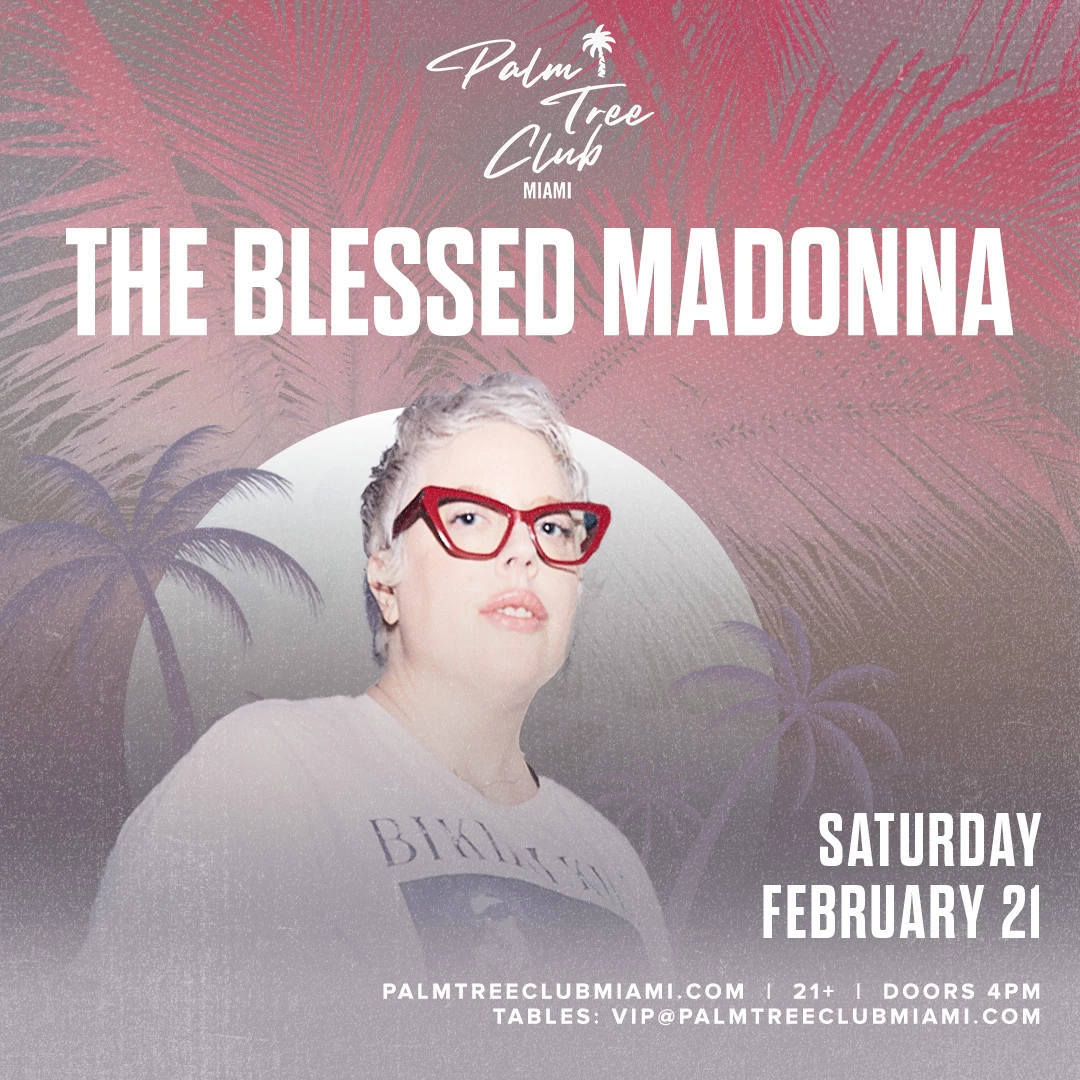 a poster of a woman with red glasses