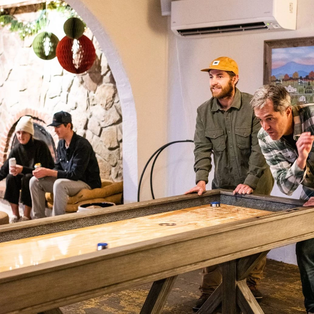 a group of men playing a game
