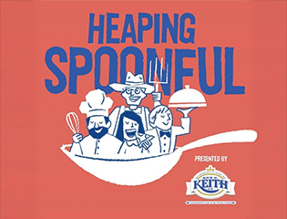 a group of people in a bowl