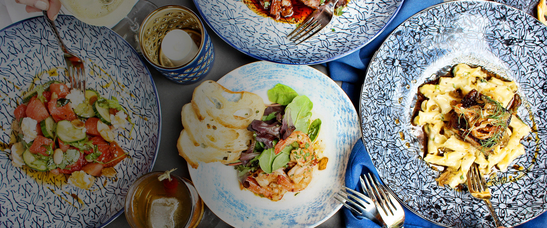 a plate of food on a table