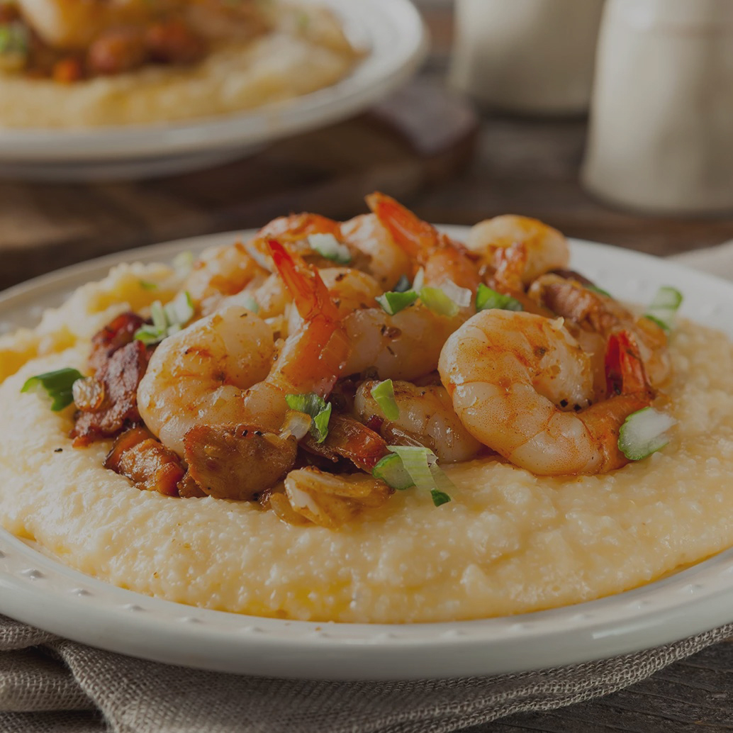 a plate of food on a table