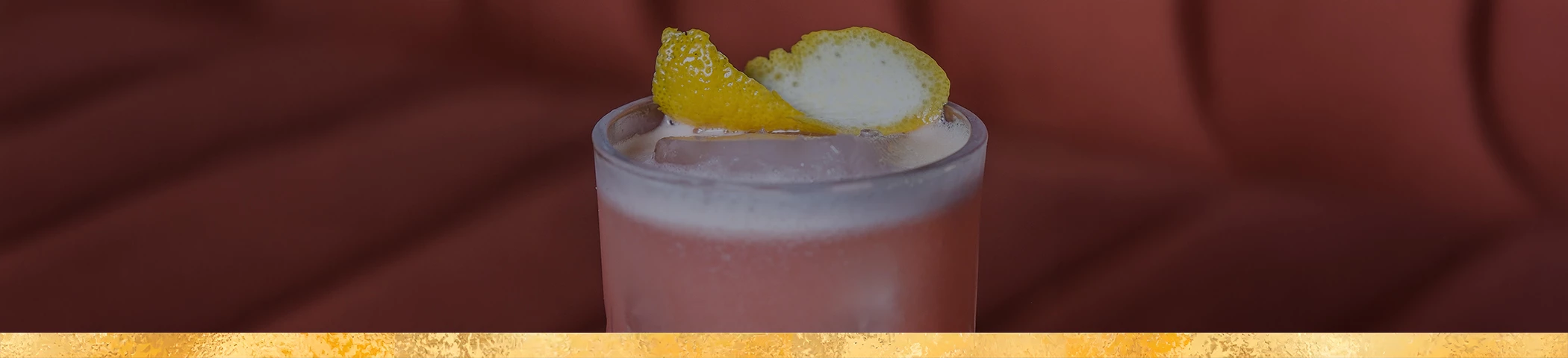 a close up of a drink