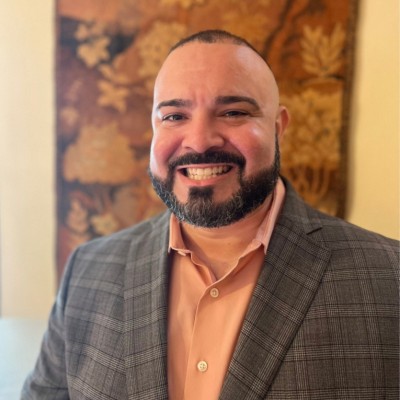 a man smiling for the camera