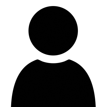 a black silhouette of a person