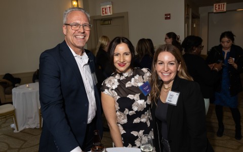 a group of people posing for a photo