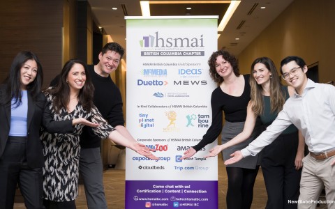 a group of people posing for a photo