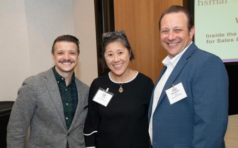 a group of people posing for a photo