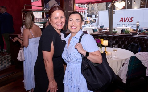 two women posing for a picture
