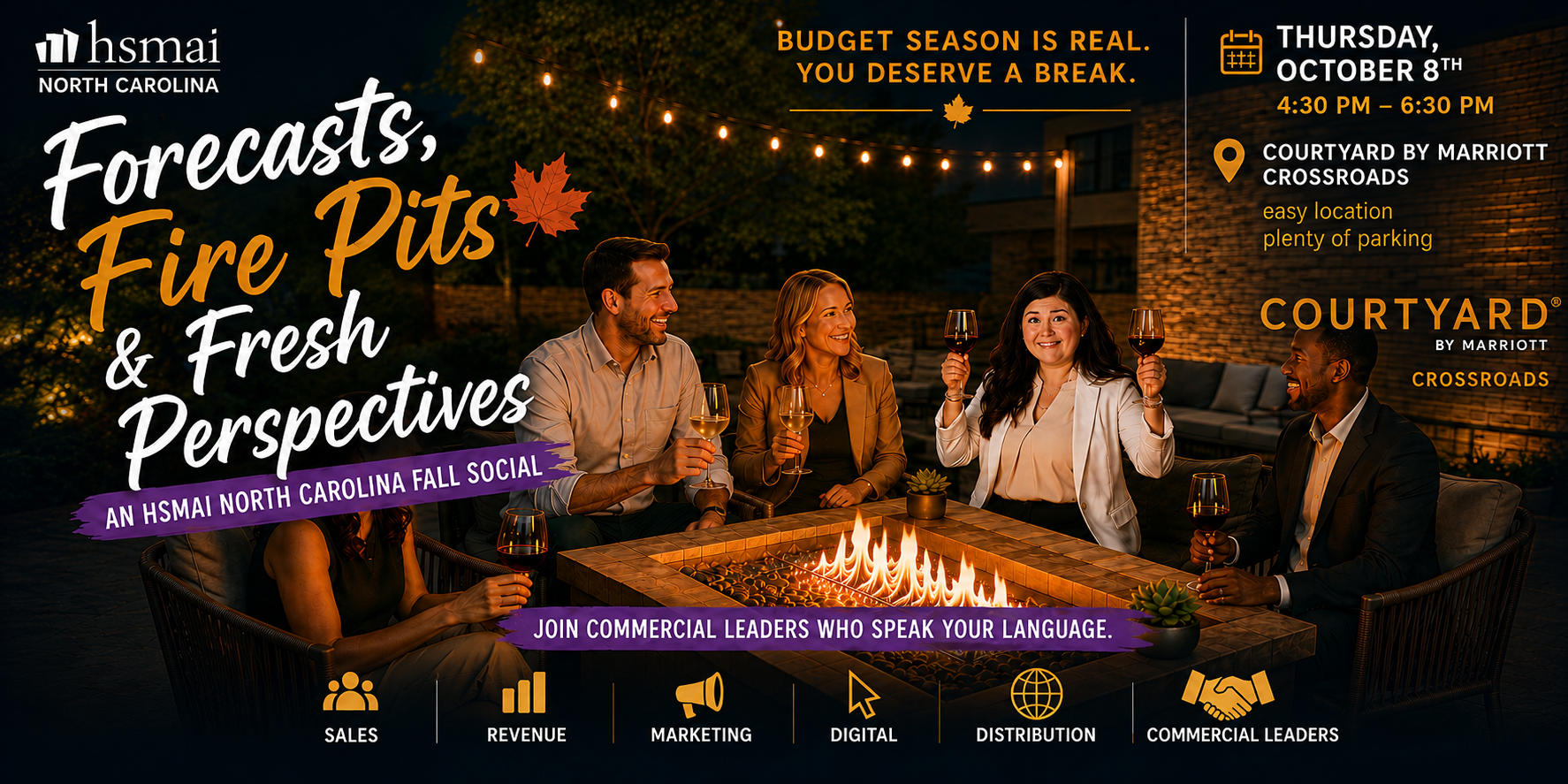 a group of people sitting around a fire pit