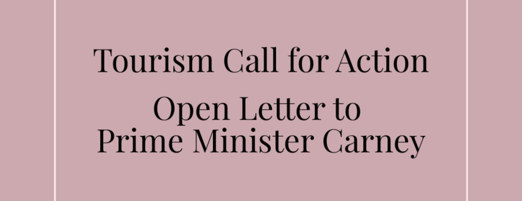 a pink sign with black text