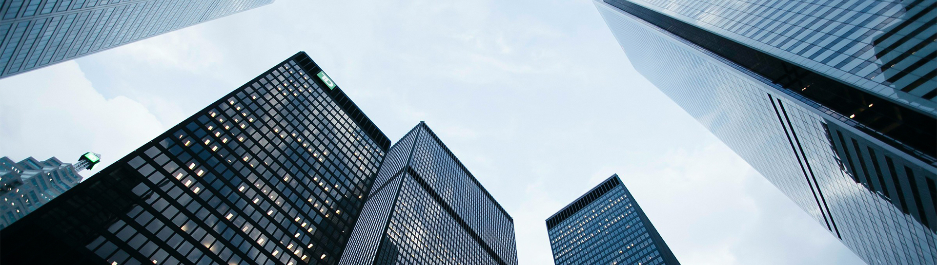 a group of tall buildings