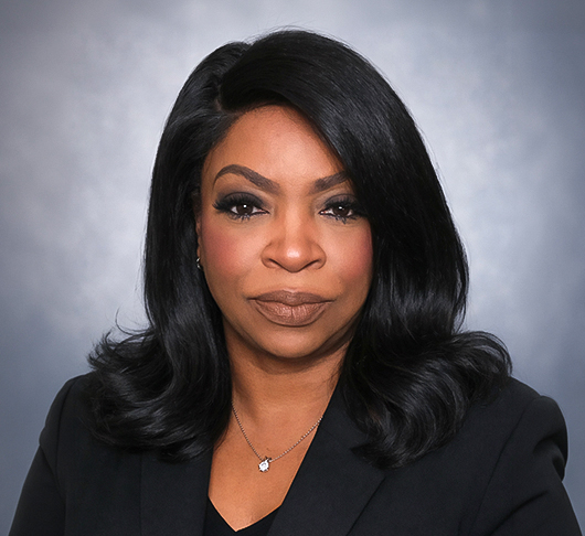 a woman with long black hair