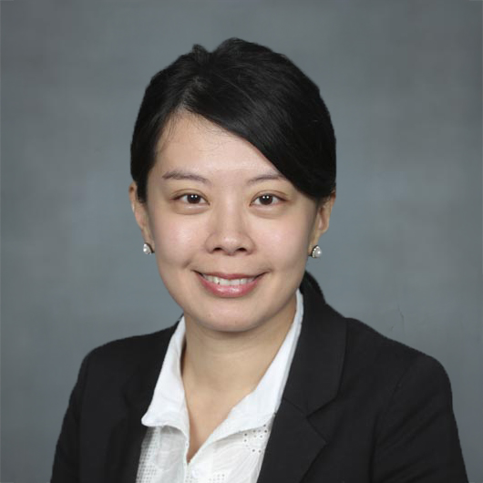 a woman in a suit