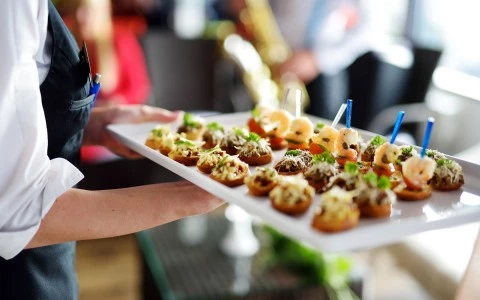 Close up of Hors D'oeuvres 