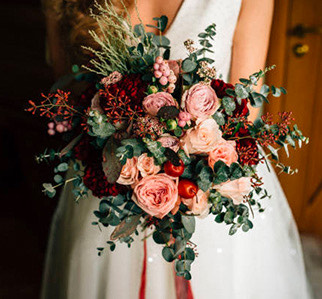 Colorful, large bouquet