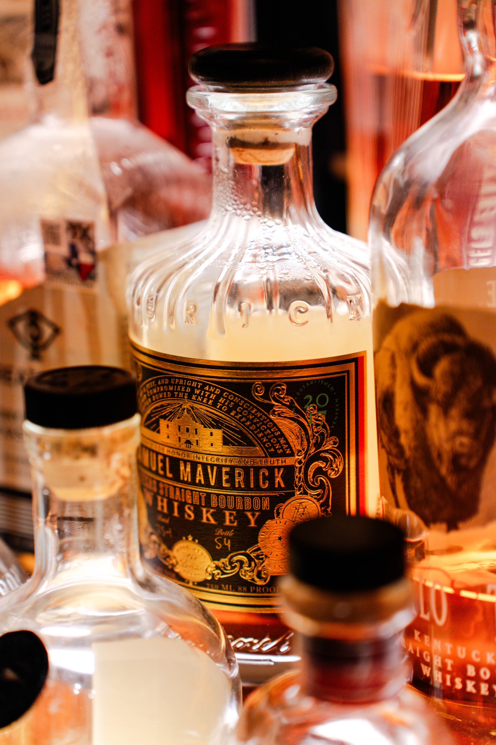 Maverick Whiskey Bottle