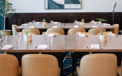 a table set for a meal