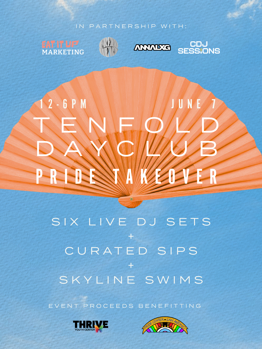 Tenfold Dayclub: Pride Takeover