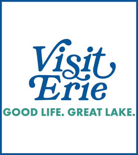 a blue and green text on a white background