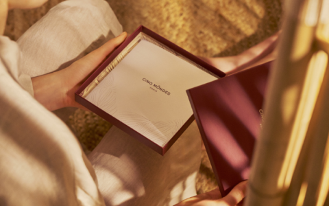 a person holding a box