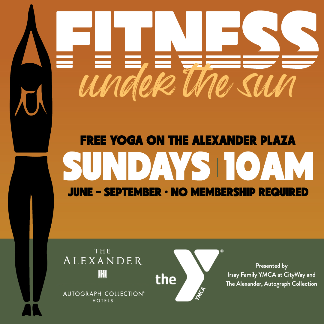 a poster for a fitness event
