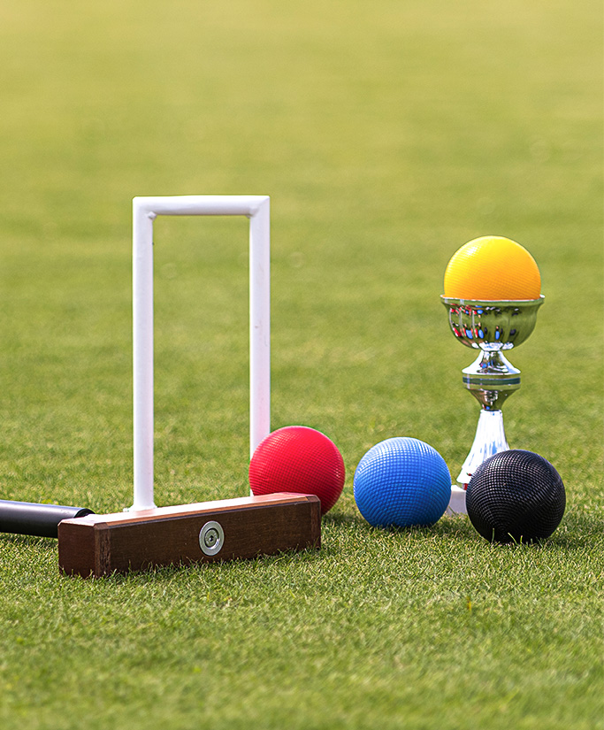 A few golf balls  Next