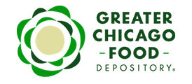 a logo with green and black colors