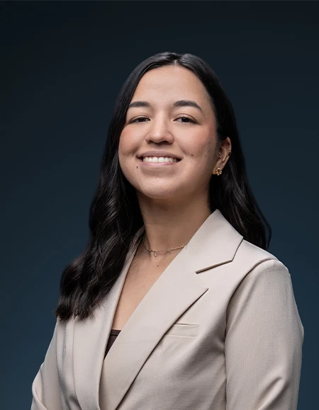 a woman smiling at camera