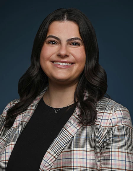 a woman smiling at camera