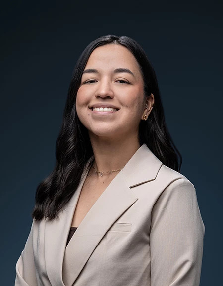 a woman smiling at camera