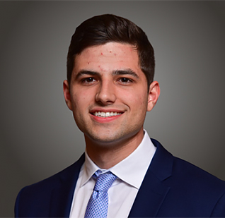a man in a suit and tie
