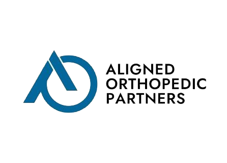 a blue and black logo