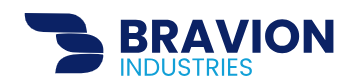a blue and white logo