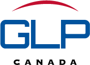 a blue and red logo